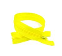 3Pcs, 3#, Open Nylon Zipper with Resin Tail, 20-60 cm in Length, Especially Suitable for Various Garment Sewing Accessories.,Yellow,30cm