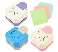 3PCS 3 Way Corner Punch Set, Rounder, Trimmer, Flattener, Beauty Shape, Precise Cutting, Paper Corner Rounder Punch for Scrapbooking Supplies Photocard and DIY Paper Craft Laminate