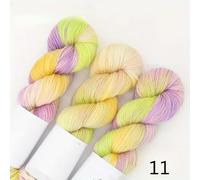 3PCS 300g Set Gradient Hand-Dyed Wool Blend Yarn for DIY Knitting Scarves Sweaters 270Meter/Roll Rainbow Magic Ball Yarn