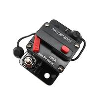 3pcs 30A 40A 50A 60A 70A 80A 100A 120A 150A 200A 250A 300A AMP Circuit Breaker Fuse Reset 12-48V DC Car Boat Auto Waterproof(25v)