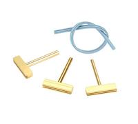 3Pcs 30w 60w 40W Soldering Iron T Tip T-Head Copper T-Tips + Rubber Cable Hot Press LCD Screen Pixel Flex Cable Repair Tool