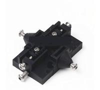 3pcs 3D injection molded parts delta for Reprap for Kossel Adjustable slide M3 M4 tackle bore distance 20x20mm moving block distinctive