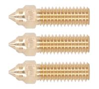 3Pcs 3D Printer Nozzle Kit Extruder Brass Nozzles High Flow Temperature for K1 Vyper Kobra Sovol Sv06 Plus Sv07