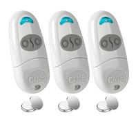 3PCS 433.92 MHz Remote Control Key Fobs for Came Compatible with Top 432EE, 432EV, 432NA, 432A, 432M, 432S, T432 Universal Wireless 2 Buttons Gate Remote Control Door & Gate Opener