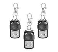 3Pcs 433.92 MHz Universal Garage Door Remote Control Key Fob, Gate Opener Cloning Wireless Key Fob with 4 Buttons, Duplicate Remote for Garage Doors, Roller Shutters, Electric Gates & Car Alarms