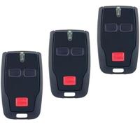 3PCS 433.92MHZ for BFT Gate Remote Control Fob Replacement BFT Mitto 2 Remote Fob MITTO B RCB02 2 Buttons
