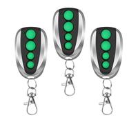 3PCS 433.92mhz Garage Door Remote Compatible with TOPENS M12, Garage Door Opener with 4-Button Wireless Transmitter for Automatic Swing Sliding Gate Opener Garage Door Opener