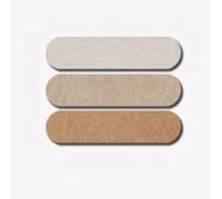 3pcs/4pcs Felt Wall Panels Set, Felt Strip Wall Stickers for Pin & Memo Strip, Self Adhesive Felt Photos Display Tiles, Wall Decorative Bulletin Board (3pcs 40x10cm,Style A)