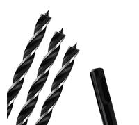3PCS 5/16" x 6" Auger Drill Bit with SDS Plus Shank for Wood,Tri Flute Ship Auger Long Drill Bit for Soft and Hard Wood,Tree Stump,Plastic,Drywall and Composite Materials