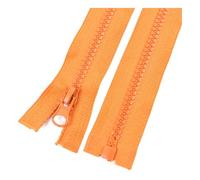 3Pcs 5# 40cm to 120cm Resin Zipper Open-End Auto Lock for Jacket DIY Garment Sewing Bag Coat Accessories,Color 6,120cm