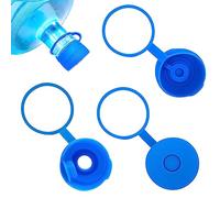3pcs 5 Gallon Upgraded Silicone Water Jug Cap Reusable 2/3/4/5 Gal Leak-Free Water Jug lid Replacement Bottle Caps Non Spill for 55-60mm Standard/Screw/Crown Bottle Water Dispenser Caps