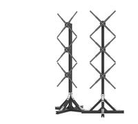 3PCS 50cm 3D Fan Hologram Projector Advertising Display Stand Led Sign Holographic Lamp Player Support Splicing