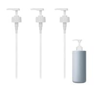 3PCS 5L Pump Dispenser 38MM Screw Top Pelican Dispenser Pump Leak-Proof 3 with Tube for Shampo Lotion Soap Detergents Cooking Relishes