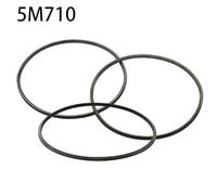 3PCS 5M710 Lathe Drive Belt for Harbor Freight 10in Lathe - Polyurethane V-Belt with High Tensile Strength, Cold Resistance, Wear Resistant, Low Noise Operation, Easy Installation