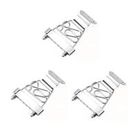 3pcs 6 String Guitar Tailpiece Bass Guitar Bass Bridge Tailpiece Tailpiece for Jazz Archtop Guitar Bridge Tailpiece for Guitar Tailpiece for Bass BESTonZON