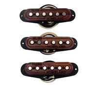 3pcs 6-string Wood Grain Color Electric Guitar Bass Neck Pickups Vintage Tone Set for 6-string Style Set Neck Pickup Single Coil Guitar Single Coil