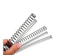 3pcs 65Mn Spring Steel Compression Long Spring Wire Diameter 0.6mm Length 100-300mm OD 3mm-18mm(100mm (3Pcs),5mm)