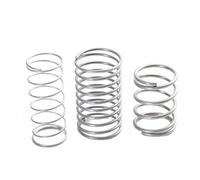 3pcs 65Mn Wire Diameter 2.0mm Cylidrical Coil Compression Spring Return Compressed Springs Release Pressure Spring Steel Coils(35mm,14mm)