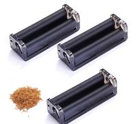 3pcs 70mm Tobacco Roller, Cigarette Rolling Machine UK, Tobacco Roller Machine, Cigarette Maker, Manual Cigarette Rolling Machine, Tobacco Maker Tool, Black Tobacco Maker Roller.