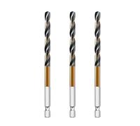3PCS/7PCS/13PCS Hex Shank Twist Drill Bit Wood Metal Hole Core Drilling Tool Cobalt Drill Bits(3pcs 6.0mm)