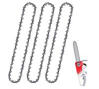3PCS 8 Inch Chainsaw Chain - 45 Drive Links,Chain Saw Chains Fits Most Mini Chainsaws,8-Inch Chainsaw Chain,8-Inch Replacement Chains,Pitch Saw Blades (Durable Construction)