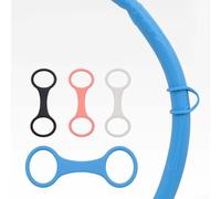 3PCS 8 Shaped Silicone Ring for Connecting Snorkel to Diving Mask Ensures Stable Fit and Prevents Tube from Detaching During Use (Blue)