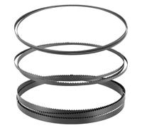 3Pcs 80 Inch Bandsaw Blade 1/8" 1/4" 1/2" Width Assorted TPI Weldable