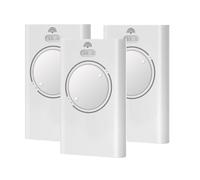 3PCS 868MHZ Garage Door Garage Remote, 2 Channels, Compatible with FAAC XT4 868 SLH LR, XT4 868 SLH, XT2 868 SLH, XT2 868 SLH LR, White