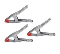 3PCS 9 Inch A Shape Spring Clamp, Metal Woodworking Clip with Built - in Spring, Galvanized Iron Clamping Tool for Wooden Boards Water Pipes Tarps and Craft Projects