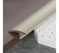 3PCS 90cm Aluminum Floor Transition Threshold Strip, Bridge The Height Gaps Between 2-5mm For Doorway, Transition Between Tile And Laminate Planks(Champagne)