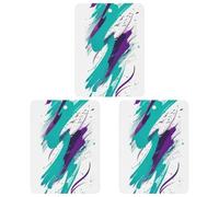 3PCS 90's Cup Design Car Air Freshener Hanging Scented Cards Cute White Car Fresheners Long Lasting New Cars Scents for Women Men Natural Air Freshener with Lanyard Automotive Freshies