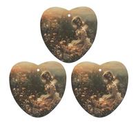 3PCS A Beautiful Fairy Car Air Freshener Hanging Scented Cards Cute Gray Car Fresheners Long Lasting New Cars Scents for Women Men Natural Air Freshener with Lanyard Automotive Freshies