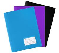 3PCS A4 Display Folder 110 Pockets Folder with Plastic Sleeves