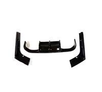 3PCS ABS Carbon Fiber Look Rear Diffuser Trims Compatible for BMW 3 Series F30 Facelift AN M3 Bumper 2012-2020 - Scratch-Resistant Sporty Styling Kit(A)