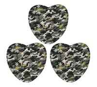 3PCS Abstract Camouflage Car Air Freshener Hanging Scented Cards Cute White Car Fresheners Long Lasting New Cars Scents for Women Men Natural Air Freshener with Lanyard Automotive Freshie