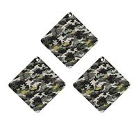 3PCS Abstract Camouflage Car Air Freshener Hanging Scented Cards Cute White Car Fresheners Long Lasting New Cars Scents for Women Men Natural Air Freshener with Lanyard Automotive Freshie