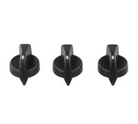 3pcs AC Heater Control Knob for Peterbilt 1987-2011 Truck Air Conditioner Switch Replacement Black ABS Plastic for dial Cab Climate Control Parts Fits OEM 8200310580 7025401