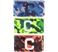 3pcs Adjustable Elastic Captain Armband for Football Team Sports Nylon | Multi Functional, Not Easy to Fall, Outdoor Sports Club Use, Suitable for Sports Team Captains