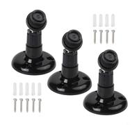3PCS Adjustable Wall Mount Bracket for Blink for mini Camera 360 Swivel Security Holder Easy Install No Screws Indoor Safety System Black