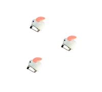 3pcs Adorable Rabbit Brooch Mini Accessory for Women Creative Clothes Pin Corsage for Bags Sweaters Dresses More Lightweight Durable Design