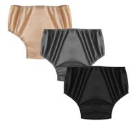 3Pcs Adult Diaper Cover for Incontinence Active Waterproof EVA Pants,Adult Diaper Covers Waterproof Noiseless Leak-Protection Plastic Pants for Adult Diapers(Style 2,XX-Large)