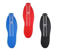 3pcs Adult Foot Measure Tool Uk Eu Size Reading | ABS Build, Non Deforming Body, Shoe Store Fitting and Bedroom Use, for Shoes Size Charts