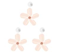 3PCS Air Conditioning Wind Deflectors, Anti-Direct Air Guide, Adjustable AC Vent Deflector for Office, Home, Bedroom- Orange