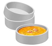 3PCS Air Fryer Egg Mold 4 Inch Heat-Resistant Nonstick Silicone Egg Poacher Cups Reusable Silicone Molds Microwave Dishwasher Safe