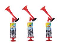 3PCS Air Horn, Handheld Pumps Super Louds, Extra Loud Air Horn, Safety Alarm,Handhelds Air Pump Louds Sound Hand Signal Horns for Sports
