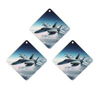 3PCS Aircraft Fighter Jets Car Air Freshener Hanging Scented Cards Cute lavender Car Fresheners Long Lasting New Cars Scents for Women Men Natural Air Freshener with Lanyard Automotive Freshies