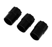 3Pcs Altos Saxophone End Plug Stopper Sax Protections Caps Saxophone Black Neck Plug Light Weight Sax End Plug