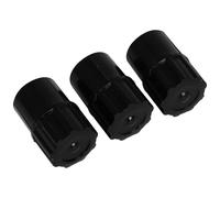 3Pcs Altos Saxophone End Plug Stopper Saxophone Black Neck Plugs Light Weight Sax Protections Caps