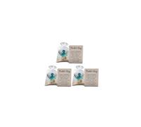 3pcs Angel Pocket Hug in Memory of The Dead, Soothing Shells Ocean and Sand Design Angel, Handmade Shell Pocket Hug, Beach Themed Sympathy Gift Long Distance Keepsake for Friend Family Memorial