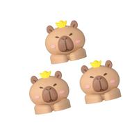 3pcs Animal PVC Cord Holder Clip Desktop Cable Management Adhesive Cables Wire Organiser for Tabletop Wall